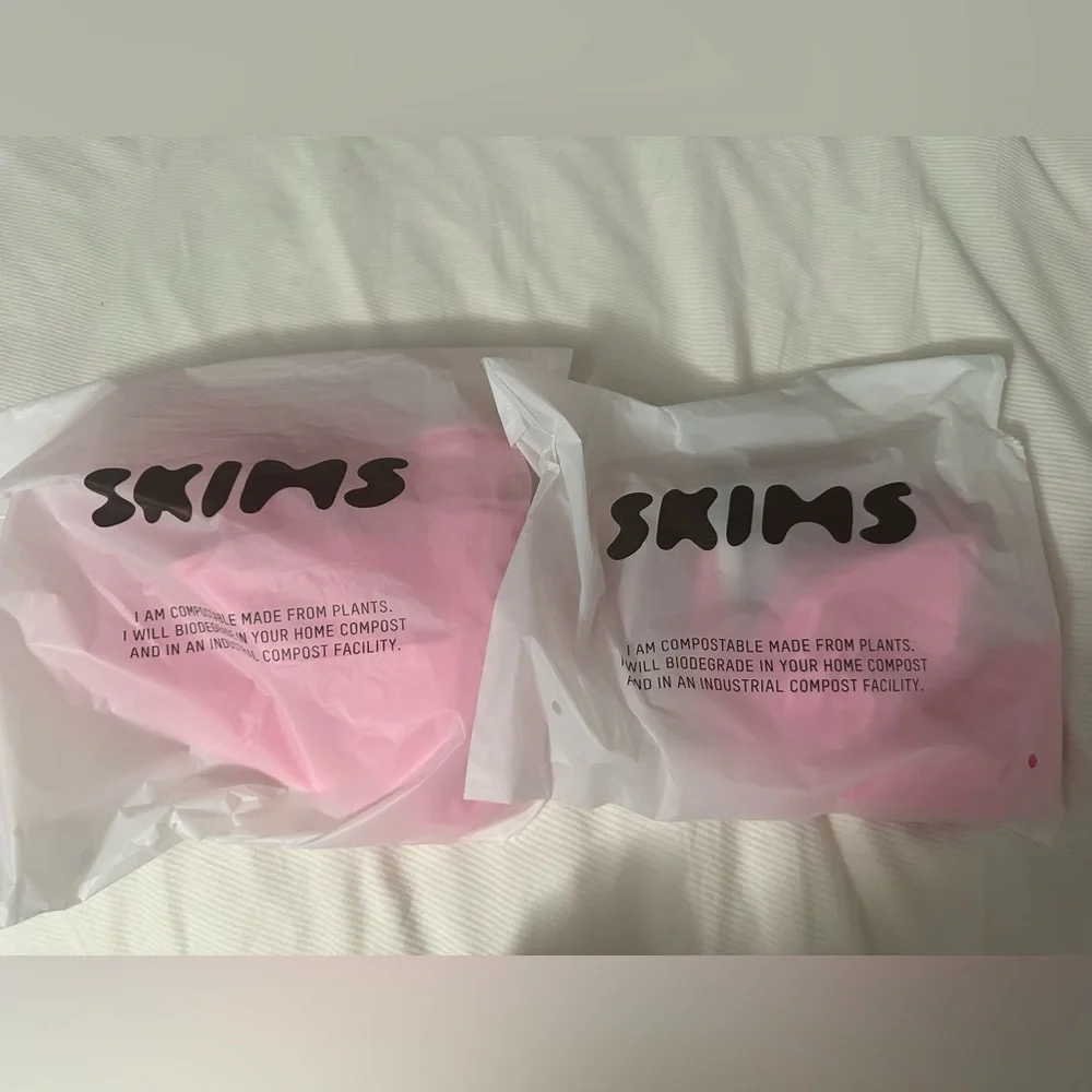 Skims xs pink body suite camisole activewear limited skims sold out women’s new - Picture 8 of 12